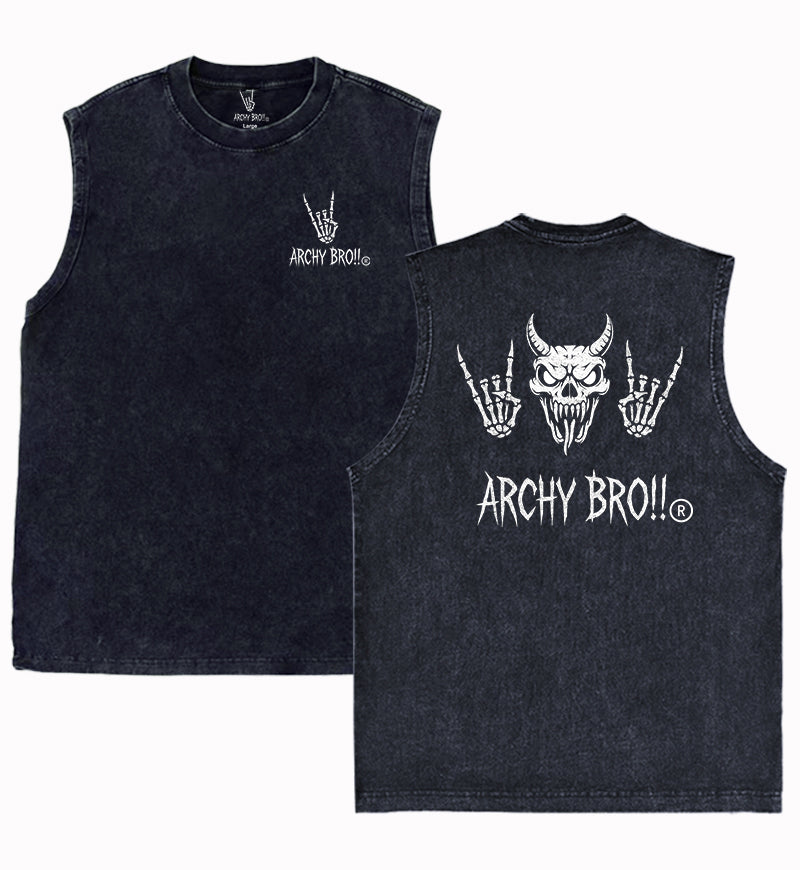 ARCHY BRO!! Sleeveless Tee – Chaos in the Sun