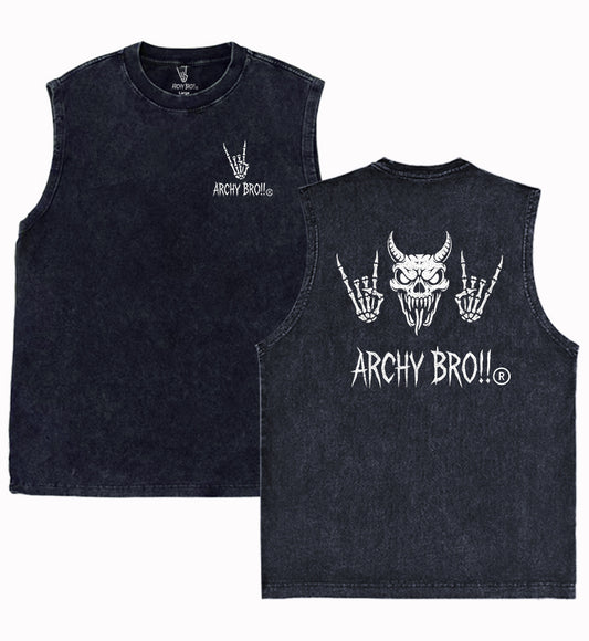 ARCHY BRO!! Sleeveless Tee – Chaos in the Sun
